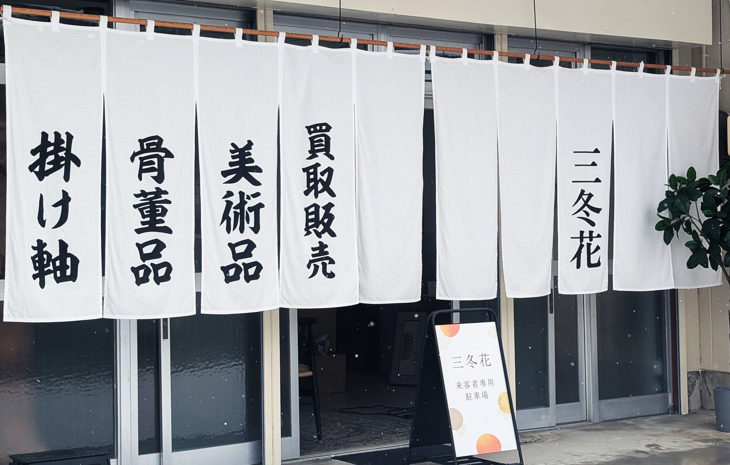 美術三冬花
